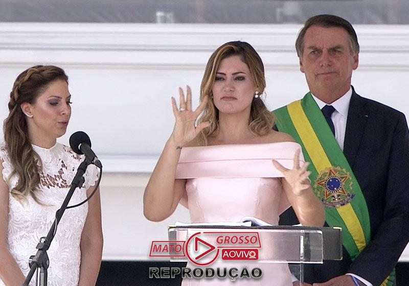 Michelle Bolsonaro - Foto: reprodução / EBC
