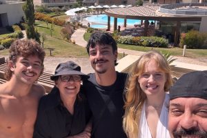 Davi Lima, Belisa Ribeiro, Tom Lima, Gabriela Vicente e Gabriel O Pensador — Foto: Reprodução/Instagram