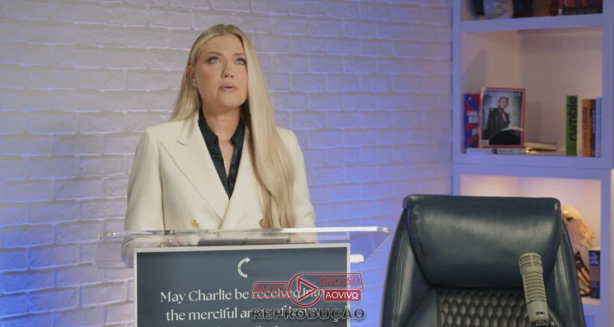 Esposa de Charlie Kirk faz primeiro pronunciamento após assassinato do influenciador conservador - Imagem do artigo