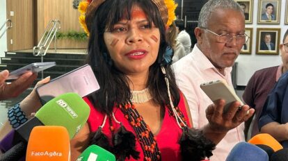 Eliane Xunakalo assume cadeira na ALMT e faz história como primeira deputada indígena de Mato Grosso