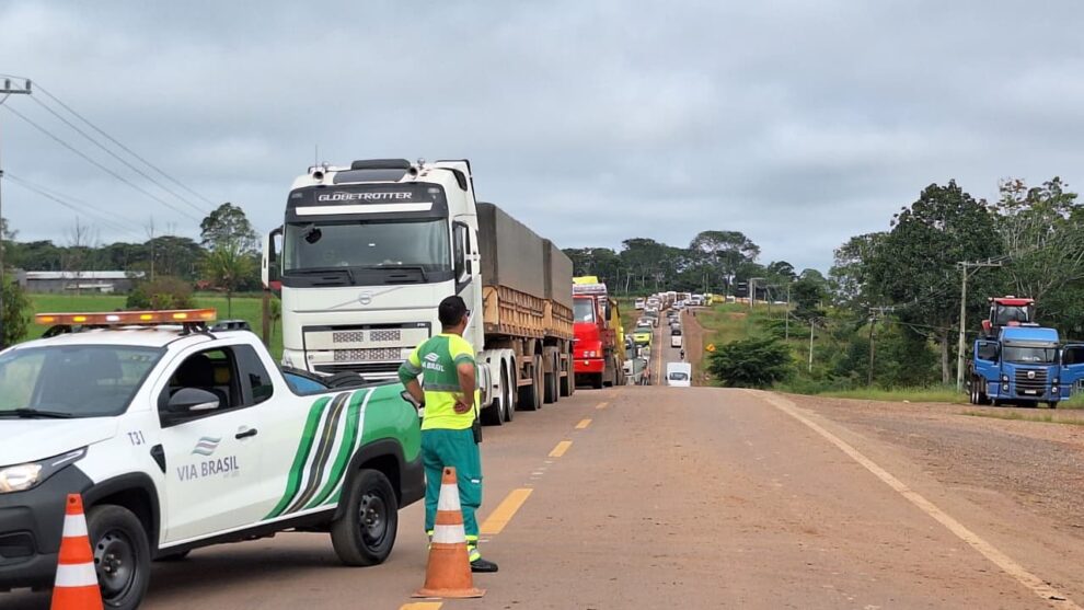 Acidente fatal entre moto e caminhão mobiliza autoridades na Mt-208 em Alta Floresta