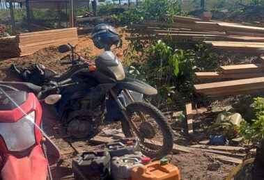 te e guarda do material apreendido. “Conseguimos viabilizar a parceria com o mun