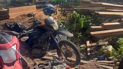 te e guarda do material apreendido. “Conseguimos viabilizar a parceria com o mun