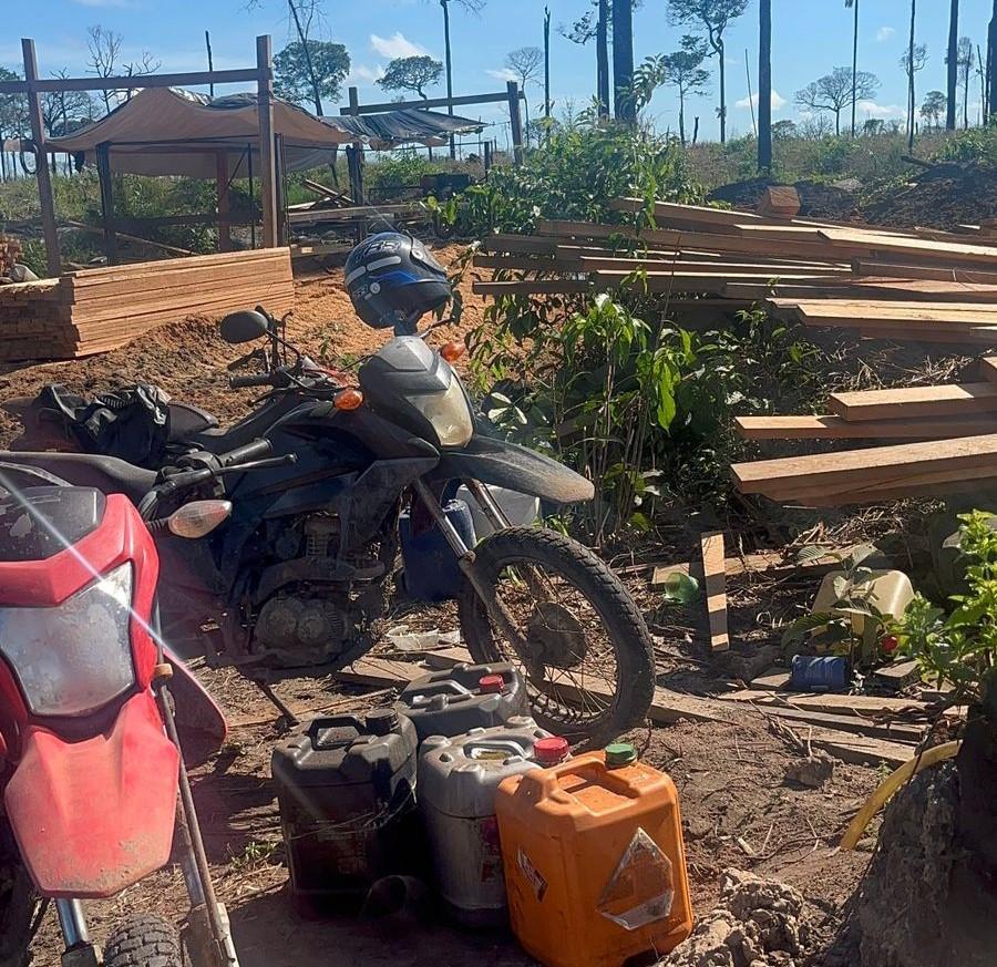 te e guarda do material apreendido. “Conseguimos viabilizar a parceria com o mun