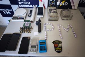 tráfico de drogas e porte ilegal de arma de fogo