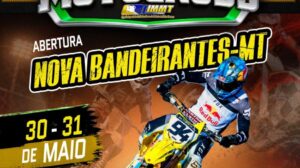 Motocross: Nova Bandeirantes sedia abertura do Circuito Mato-grossense em 30 e 31 de maio