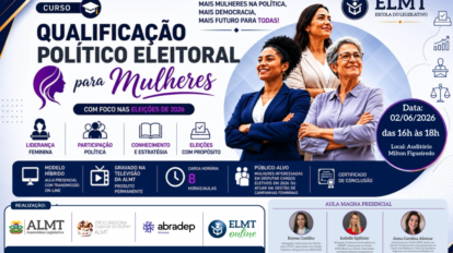 ALMT lança curso de qualificação política para mulheres com foco nas eleições de 2026