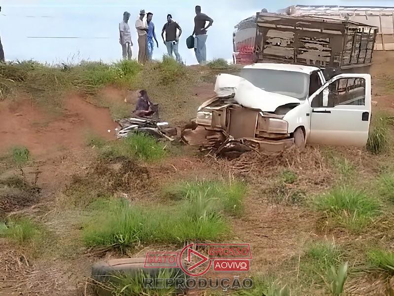 Buracos na Mt-338: acidente fatal tira vida de pai e bebê de 8 meses em Porto dos Gaúchos