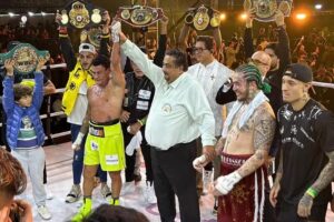 Acelino Popó Freitas vence Whindersson Nunes por decisão unânime no FMS 8