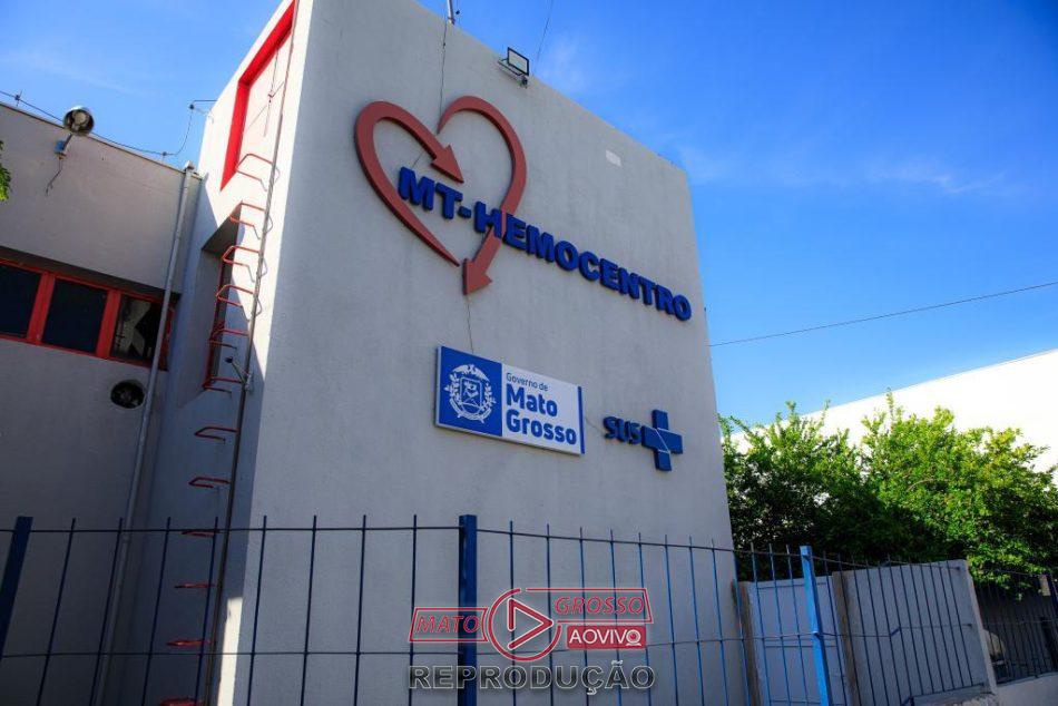 MT Hemocentro detalha agenda de doação de sangue para junho com alerta para tipos críticos