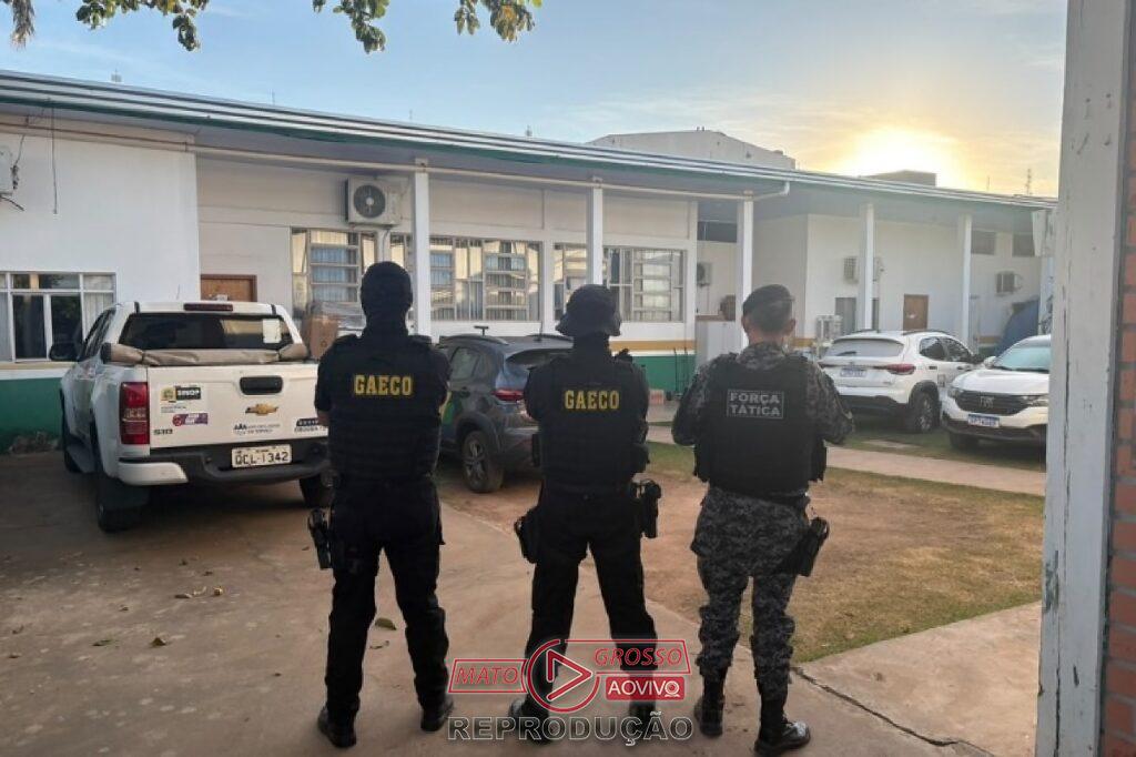 Operação Aliança Oculta mira servidores de Sinop suspeitos de elo com facção criminosa