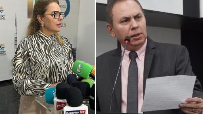 Manobra política em Cuiabá: Paula Calil e Dilemário Alencar buscam adiar eleição da Câmara
