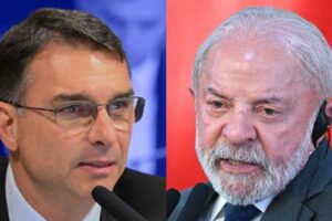 Flávio Bolsonaro critica declaração de Lula contra senador Marco Rubio