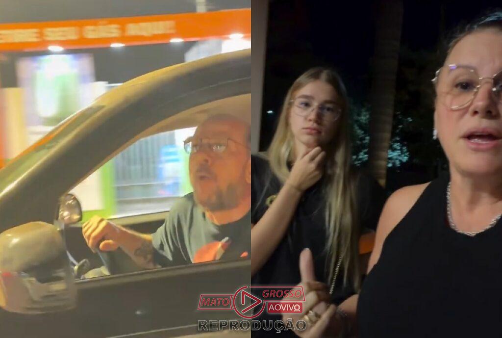 Líder do Novo em Rondonópolis e filha vivem momentos de terror em perseguição política no trânsito
