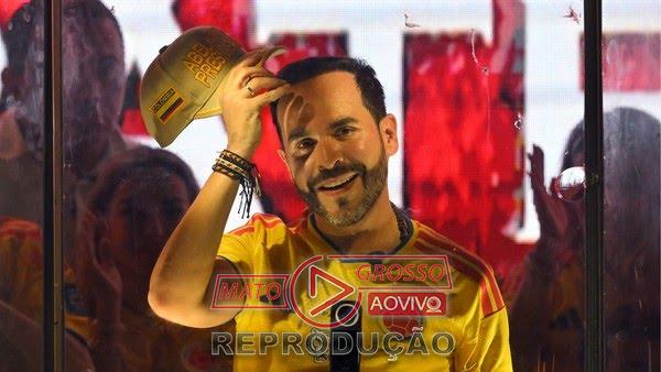 Justiça colombiana veta camisa da seleção como símbolo partidário para Abelardo de la Espriella