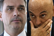 Flávio Bolsonaro aciona STF para afastar Alexandre de Moraes de investigações sobre Banco Master