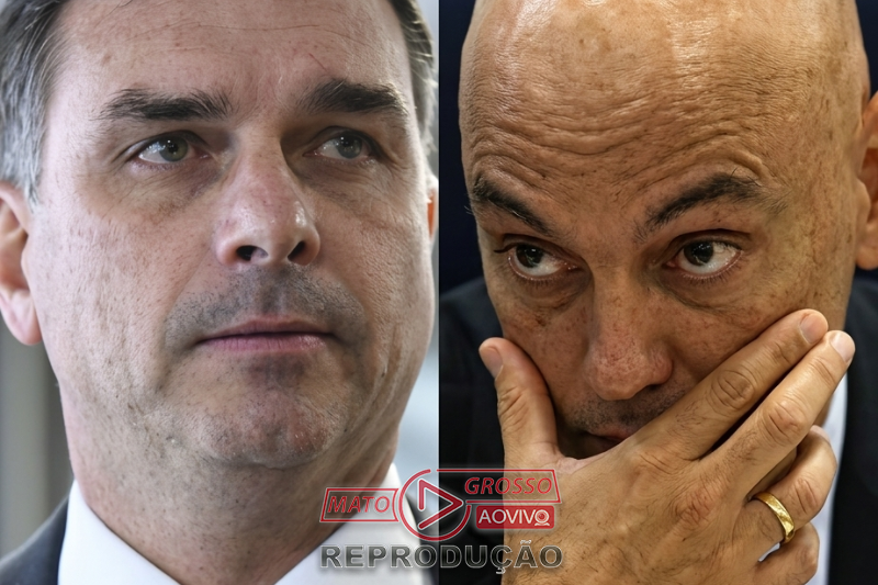 Flávio Bolsonaro aciona STF para afastar Alexandre de Moraes de investigações sobre Banco Master