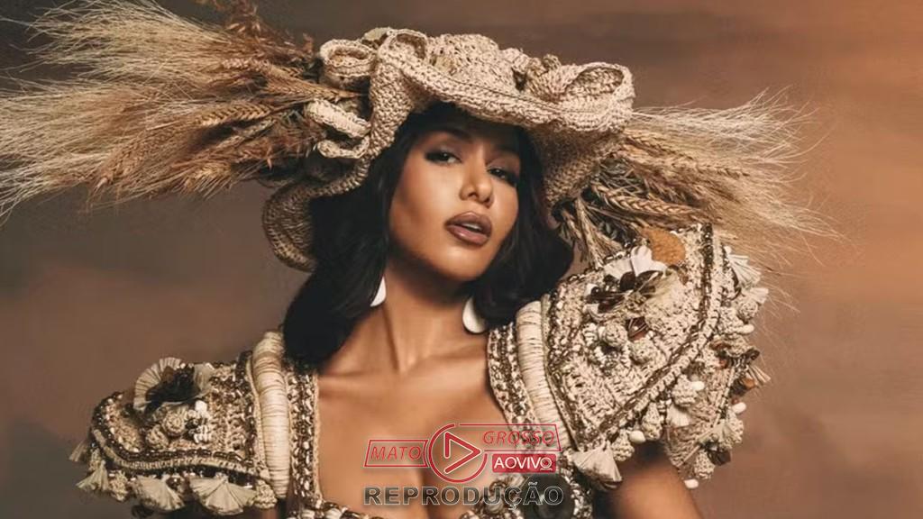 Priscila Senna abre São João 2026 em Caruaru com look artesanal inspirado em chapéu de palha