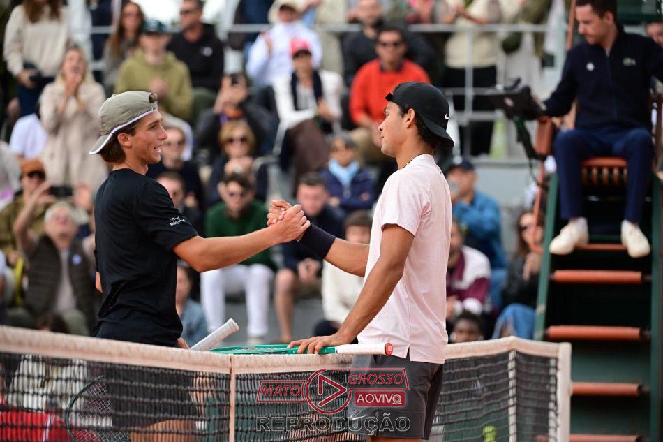 Leonardo Storck encerra trajetória histórica em Roland Garros após duelo contra Guto Miguel