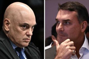 Flávio Bolsonaro solicita ao STF que Alexandre de Moraes seja declarado suspeito em caso Master