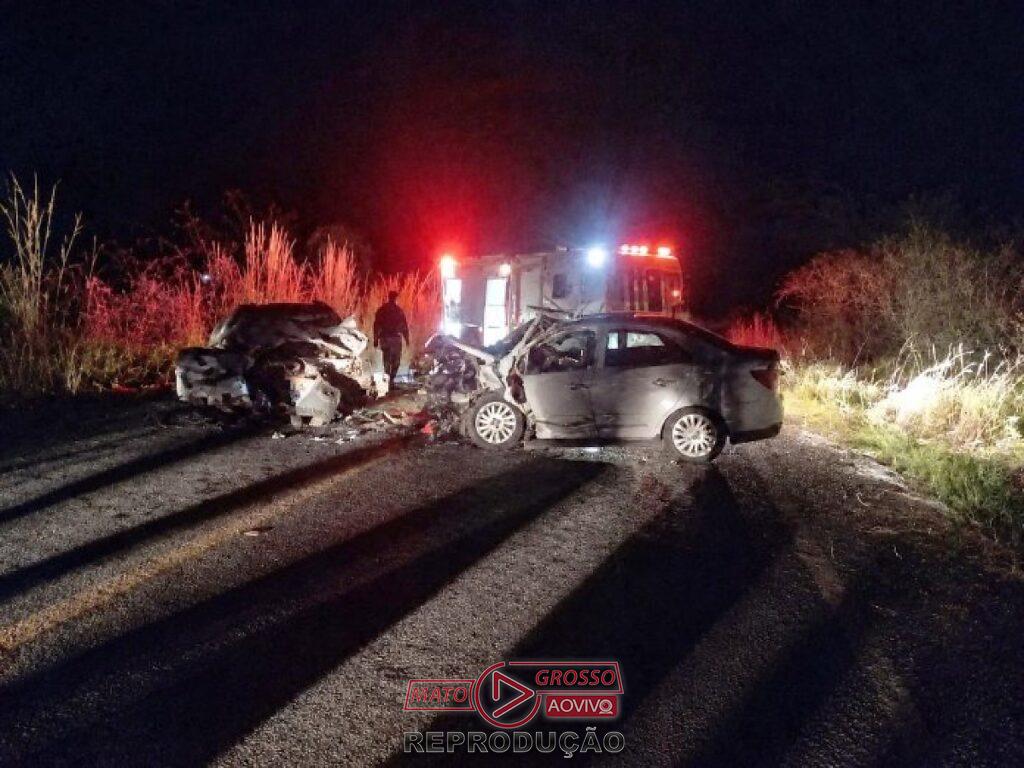 Acidente grave na Mt-325 em Alta Floresta resulta na morte de dois motoristas