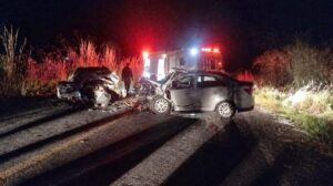 Acidente grave na Mt-325 em Alta Floresta resulta na morte de dois motoristas