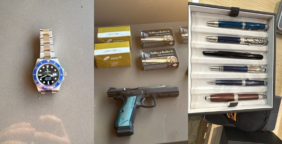 Operação Gemini da PF apreende hoje Rolex de R$ 208 mil, armas e luxo de desembargador e deputado.