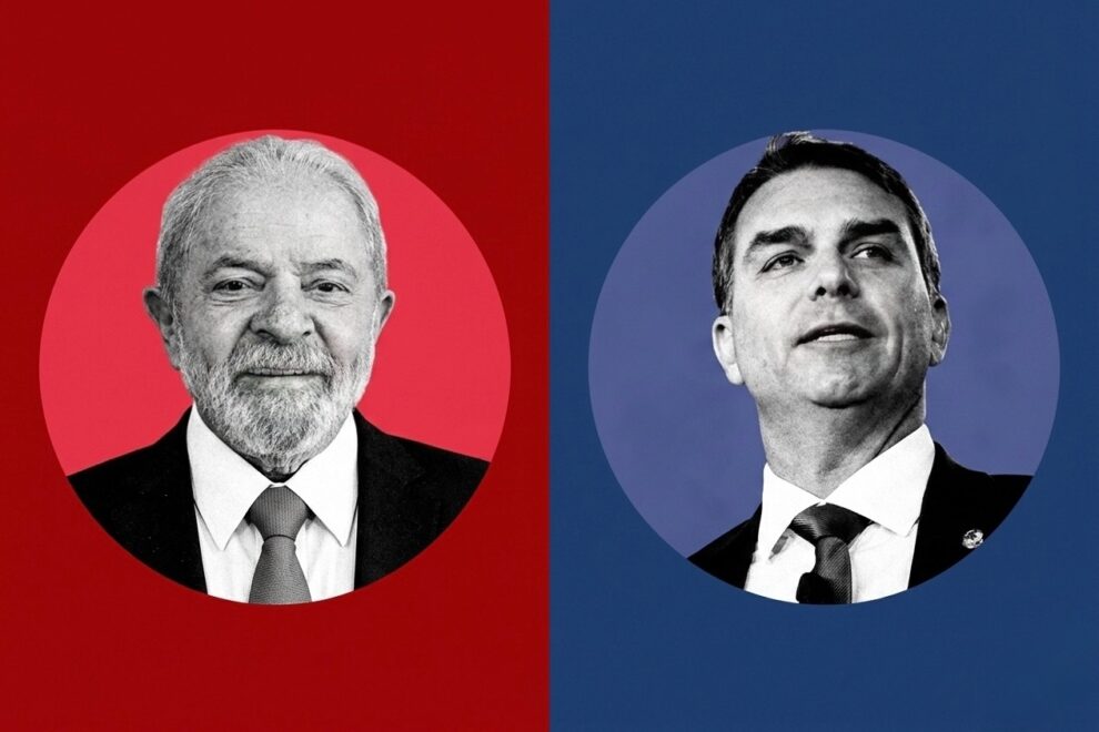 Pesquisa presidencial de 2026 mostra Flávio Bolsonaro à frente de Lula em cenário estimulado