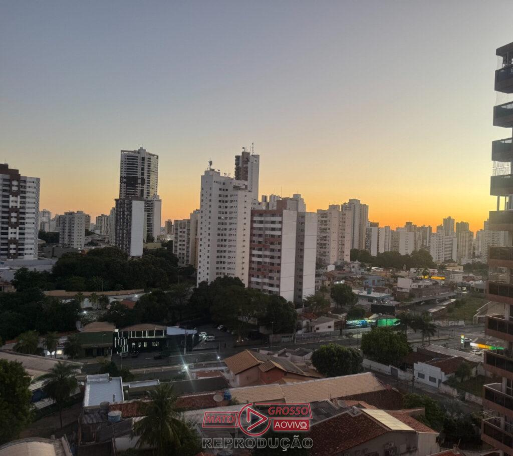 Umidade do ar em Cuiabá despenca para 25% com máximas de 35ºC e alerta do Inmet