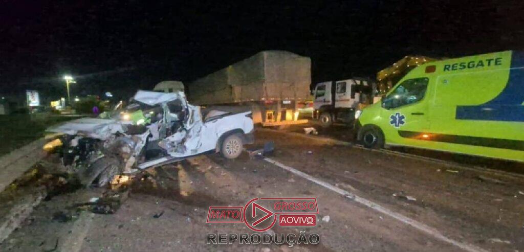 Wilson Honório, 59, morre em Sinop após caminhão invadir Br-163 para desviar de veículo.