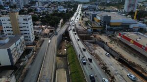 Sinfra-mt bloqueia totalmente Miguel Sutil para obras em frente à Todimo neste sábado (13) e domingo (14).