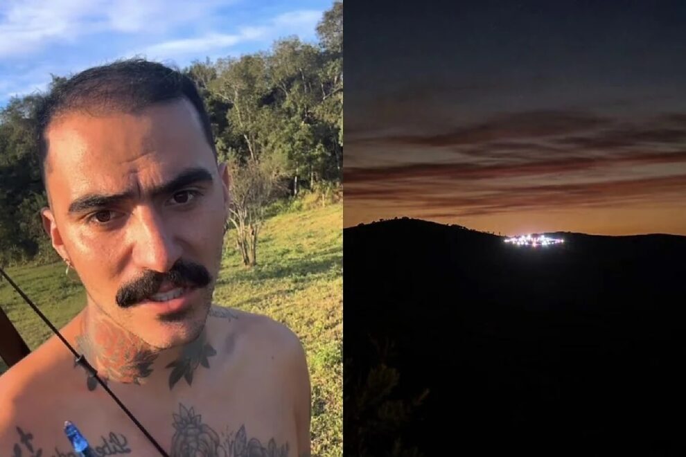 Mayk Leão deixa redes sociais após viralizar com vídeos de supostos Ovnis no Paraná
