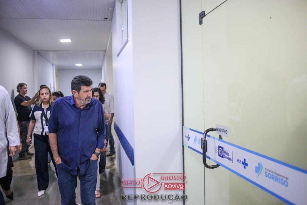 Comissão de Saúde da ALMT fiscaliza hospitais em Sinop e Sorriso e encontra leitos desativados