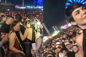 Vítimas pedem retorno de tornozeleira para 'musa dos investimentos' vista em festa em Sinop