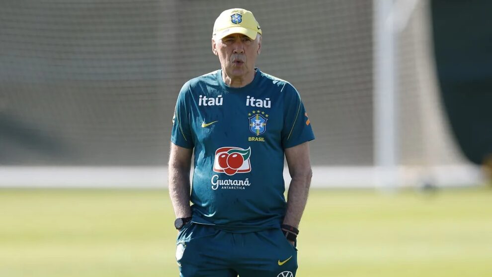 Em véspera de Copa, Ancelotti esconde o jogo e não revela time titular para a estreia.