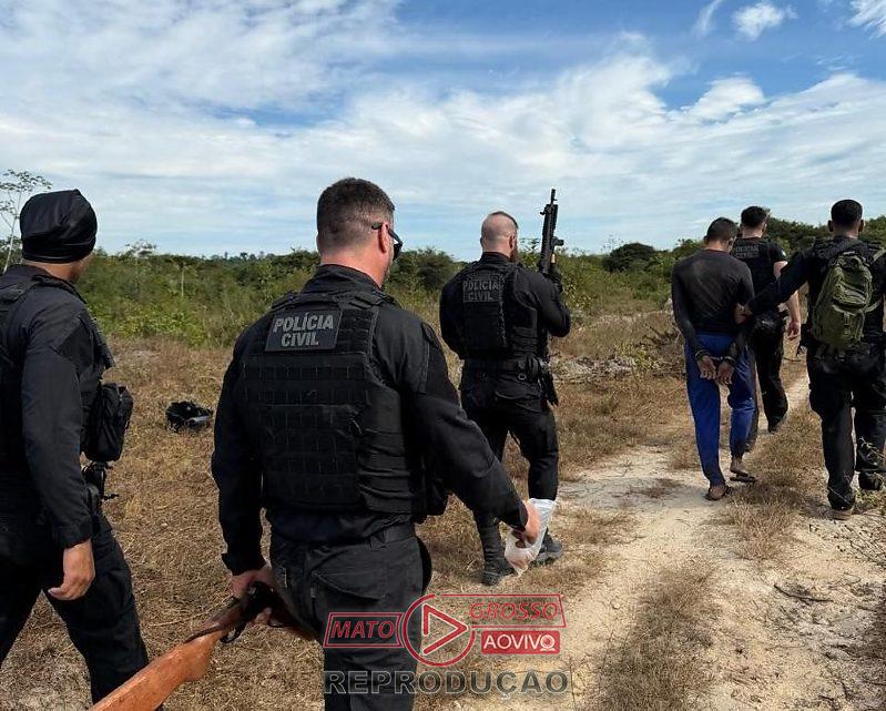 Operação Horizonte desarticula facção criminosa e cumpre dezenas de mandados em Paranaíta