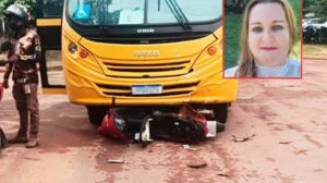 Acidente fatal em Guarantã do Norte: mulher sem CNH morre após colisão com ônibus escolar da Apae