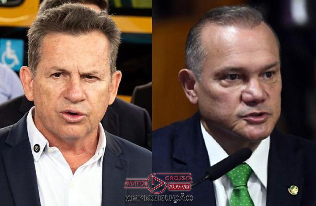 Mauro Mendes comenta rumores sobre possível desistência de Wellington Fagundes ao governo