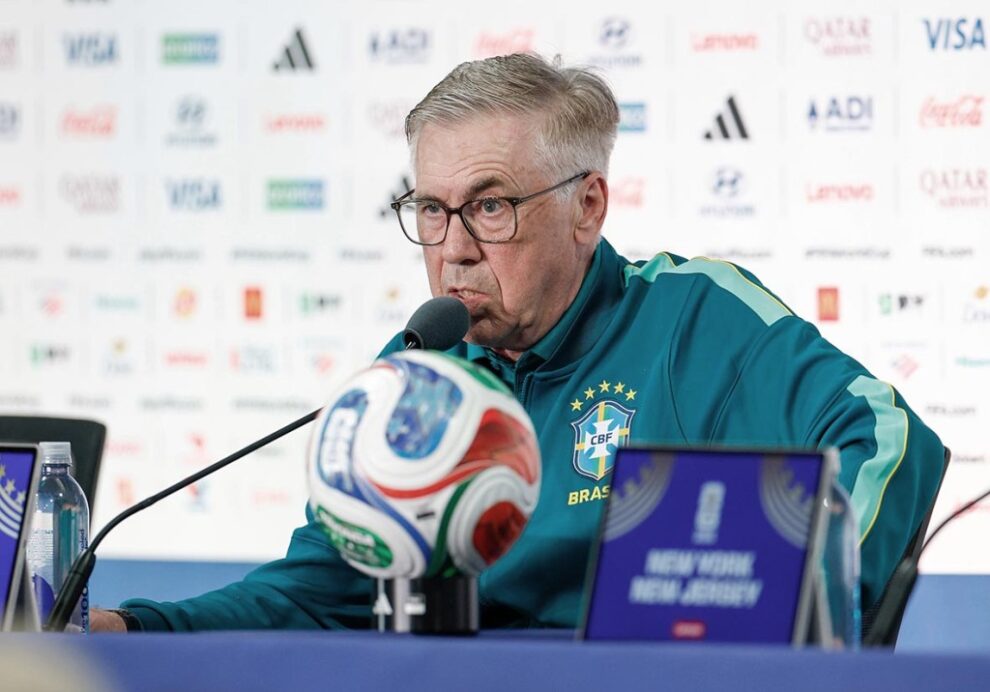 Ancelotti detalha preparação da seleção brasileira para estreia na Copa do Mundo de 2026