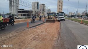 Obras do BRT em Cuiabá: Miguel Sutil terá bloqueio total e CPA interdições parciais