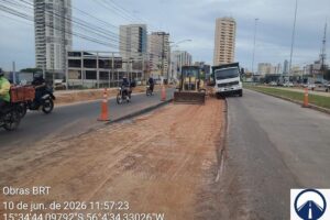 Obras do BRT em Cuiabá: Miguel Sutil terá bloqueio total e CPA interdições parciais