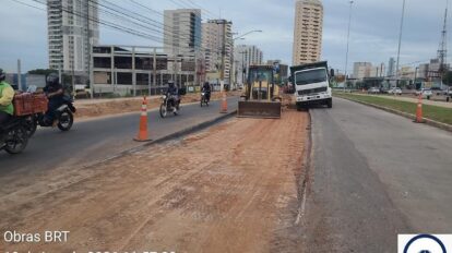 Obras do BRT em Cuiabá: Miguel Sutil terá bloqueio total e CPA interdições parciais