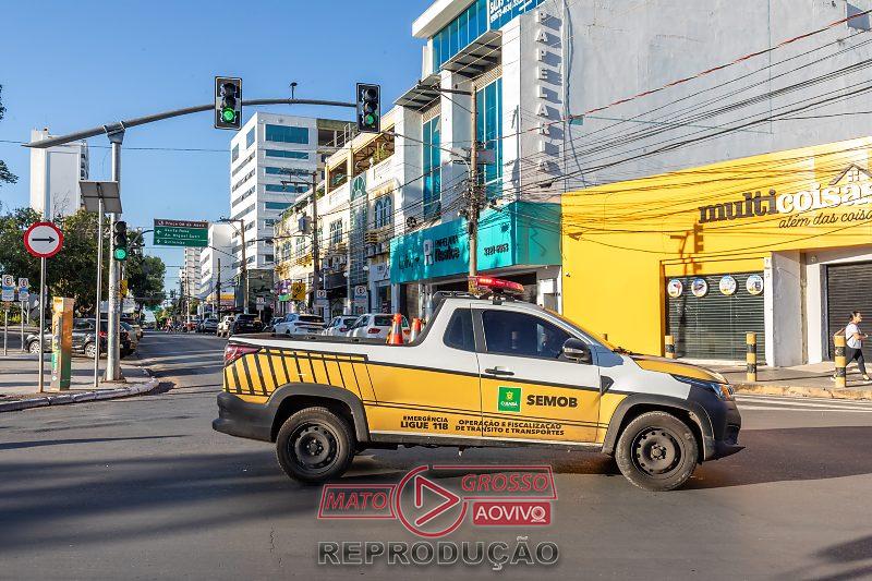 Interdição total na Rua Comandante Costa em Cuiabá altera trânsito e rotas de ônibus por 15 dias
