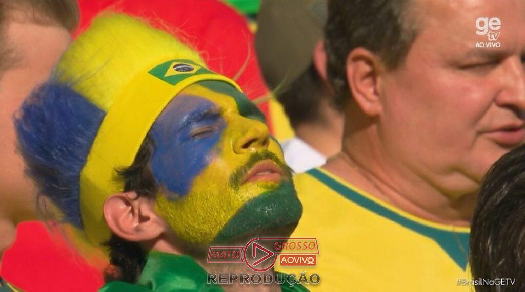 Presidente da ALMT, Max Russi, é flagrado em momento icônico na Copa do Mundo