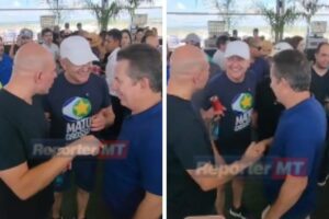 Líderes de MT, Abilio, Mauro Mendes e Pivetta, prestigiam Fórmula Truck no Parque Novo Mato Grosso.