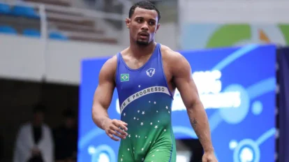 Kauan Gomes conquista bronze para o Brasil no Pan-americano de Wrestling em Lima