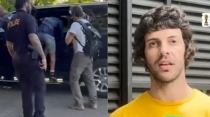 Humorista Diogo Defante encena falsa prisão nos EUA e viraliza nas redes sociais