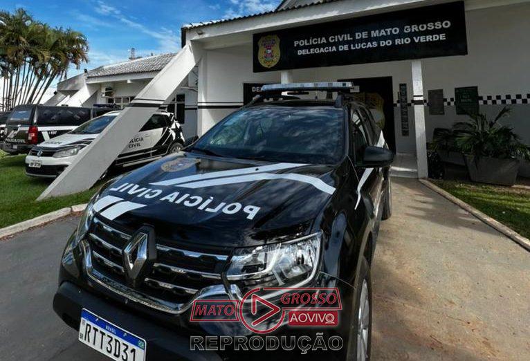 Polícia Civil cumpre mandado de prisão contra suspeito de estupro de vulnerável em Lucas do Rio Verde