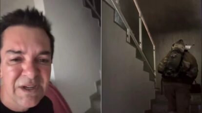 Desespero e fé: Regis Danese enfrenta incêndio em sua casa de Minas Gerais