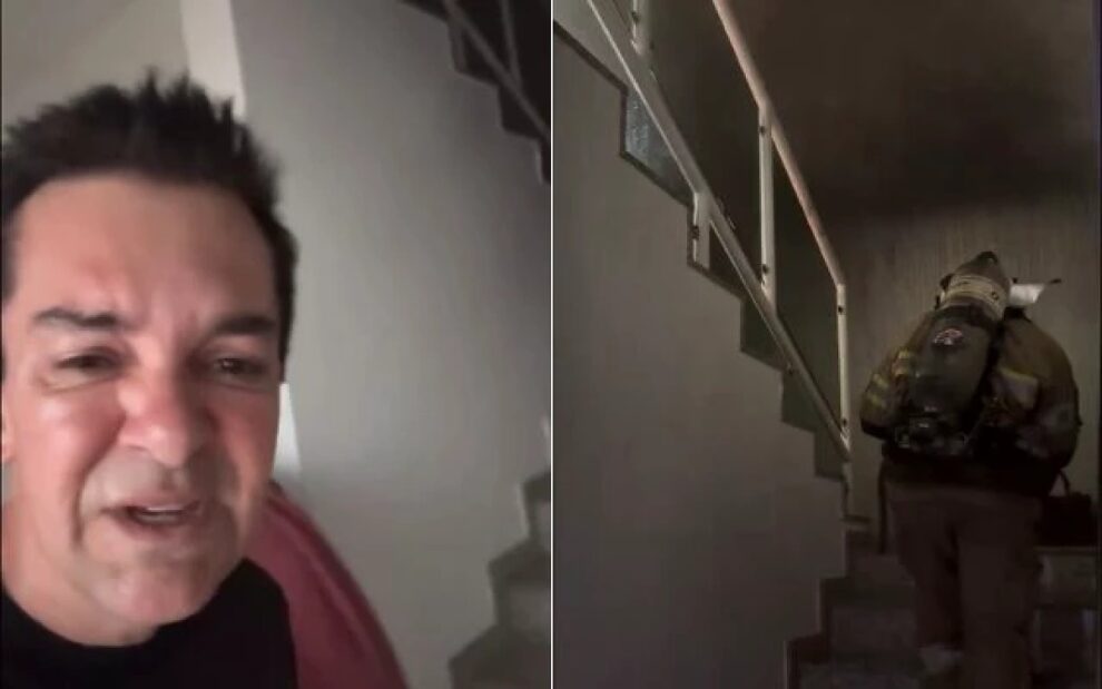 Desespero e fé: Regis Danese enfrenta incêndio em sua casa de Minas Gerais